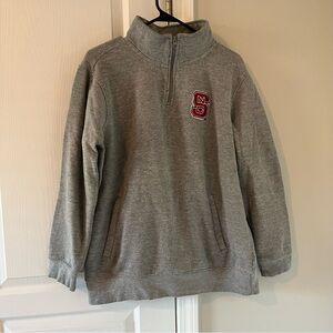 NC State Embroidered Quarter Zip Sweatshirt - Size M